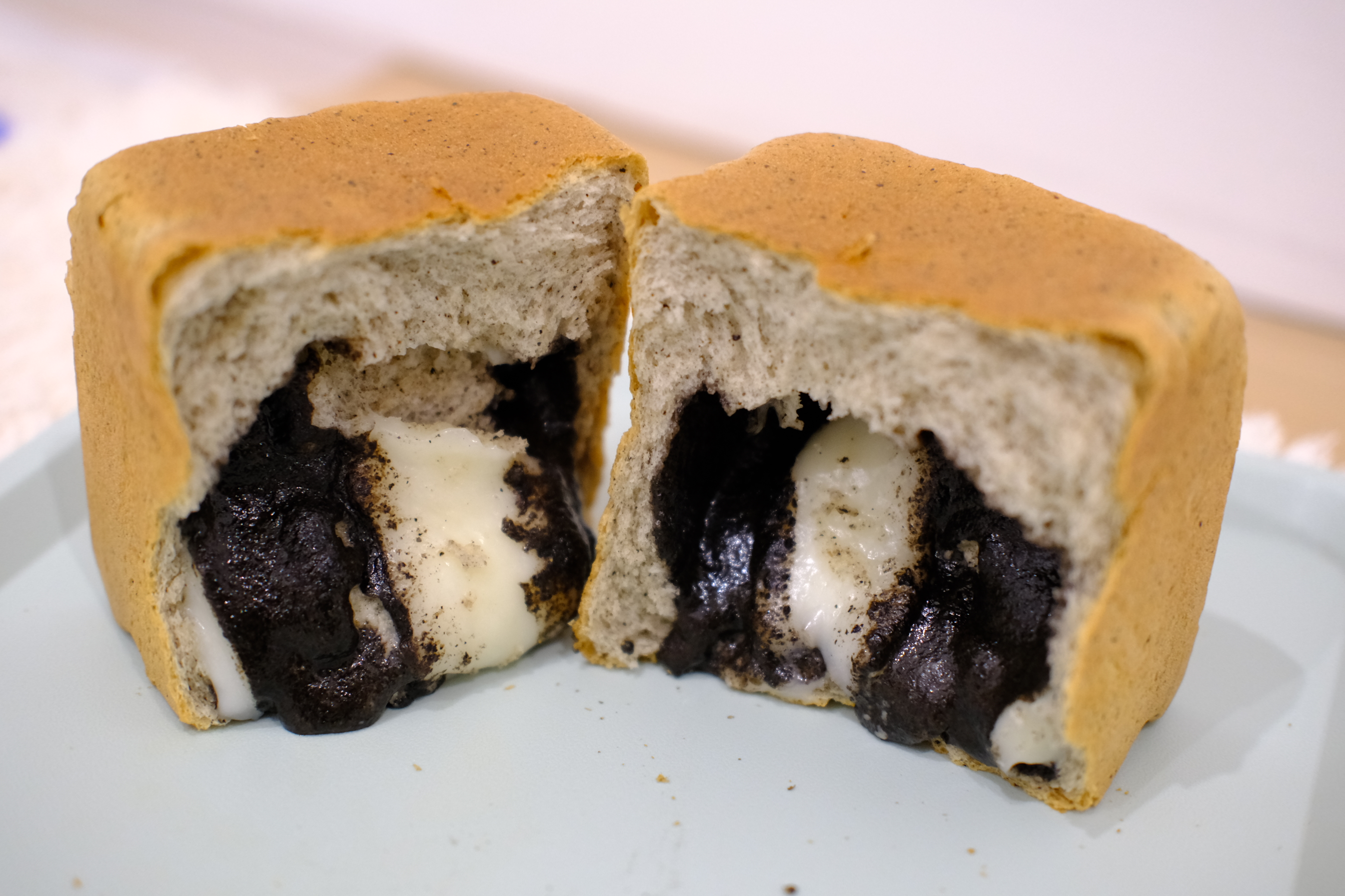 黑芝麻麻薯流心吐司